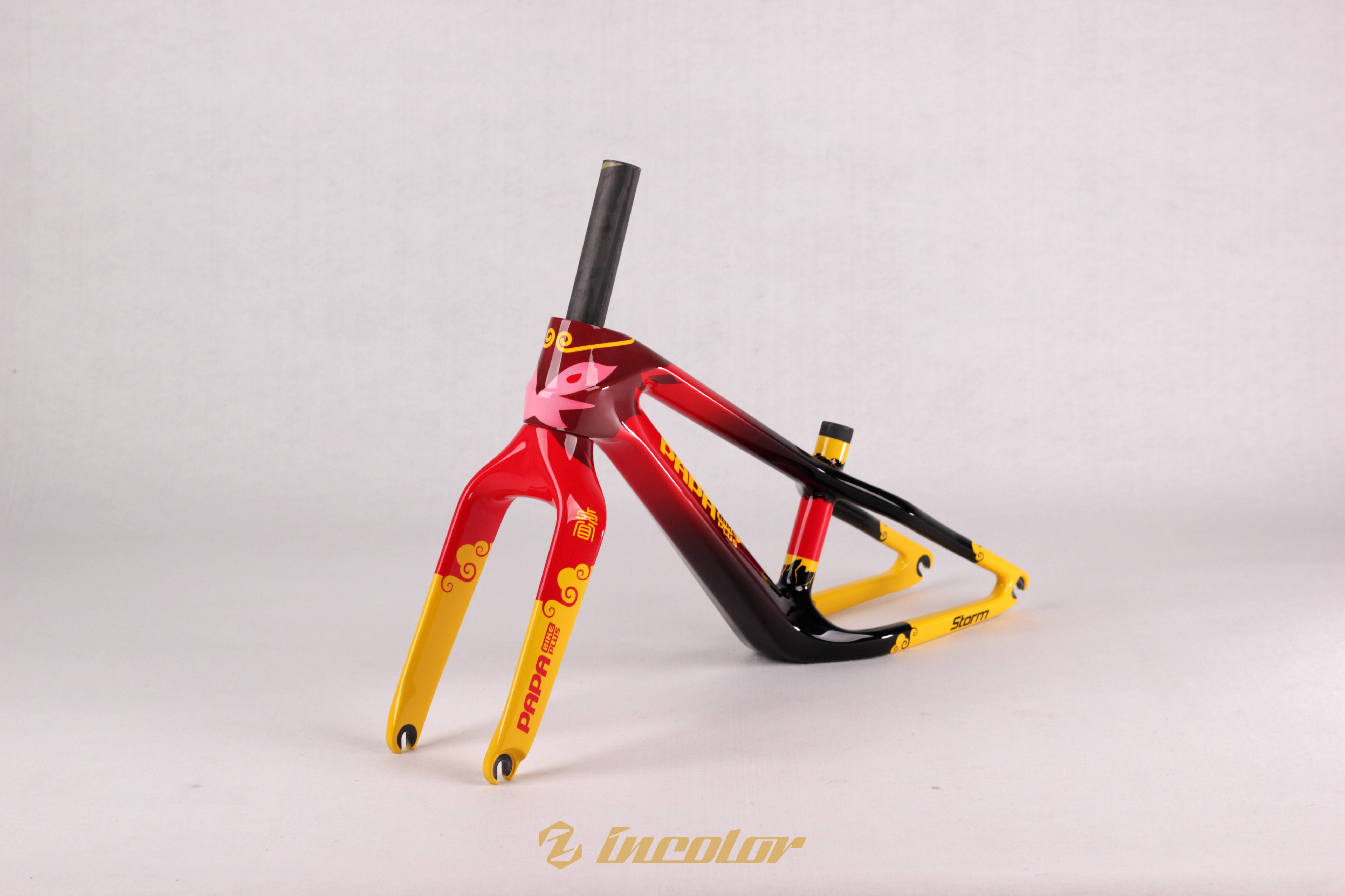 1627 papa-bike storm平衡车 齐天大圣主题涂装定制