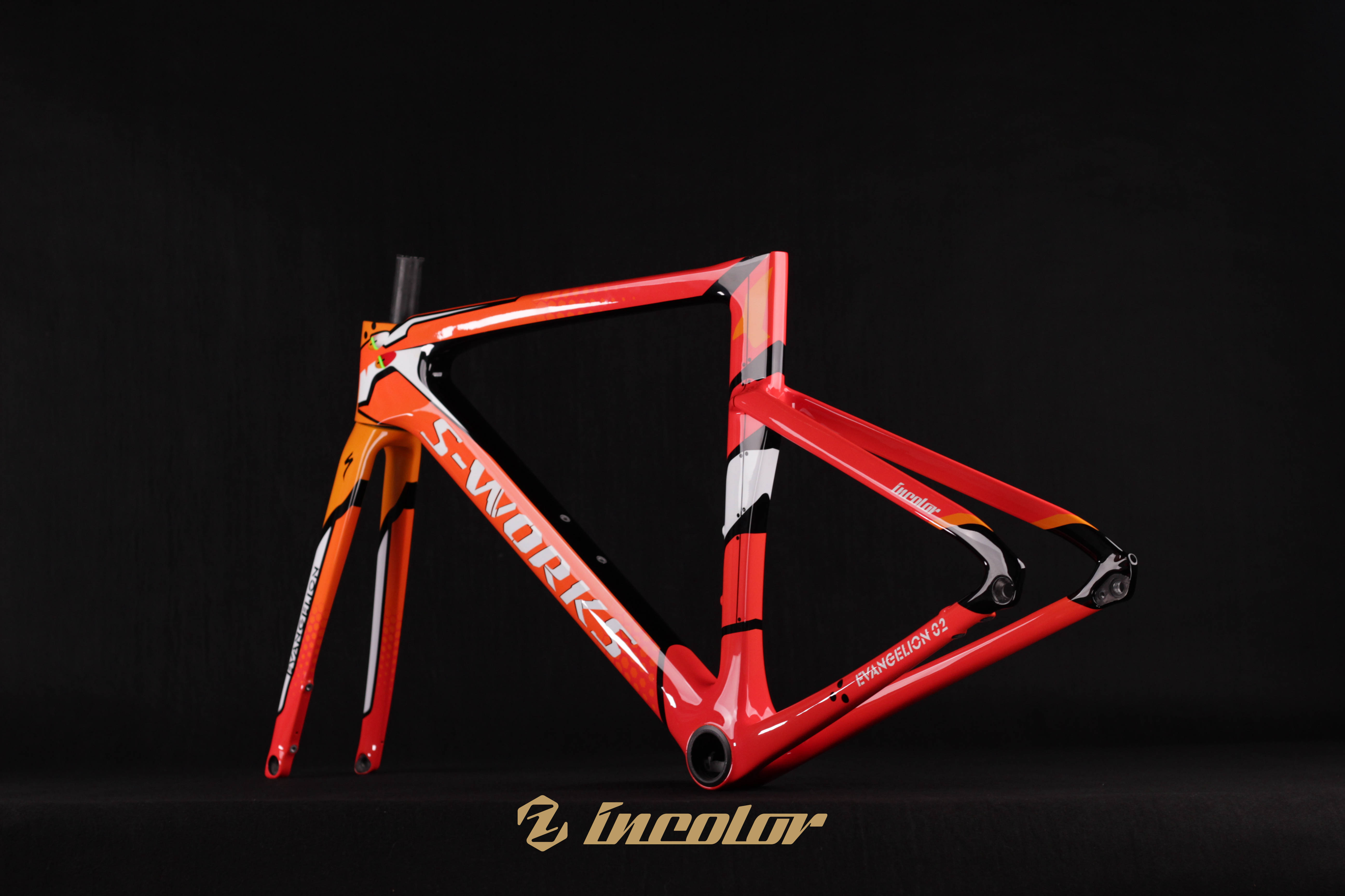 1780 闪电 s-works new venge 新世纪福音战士贰号机主题涂装定制
