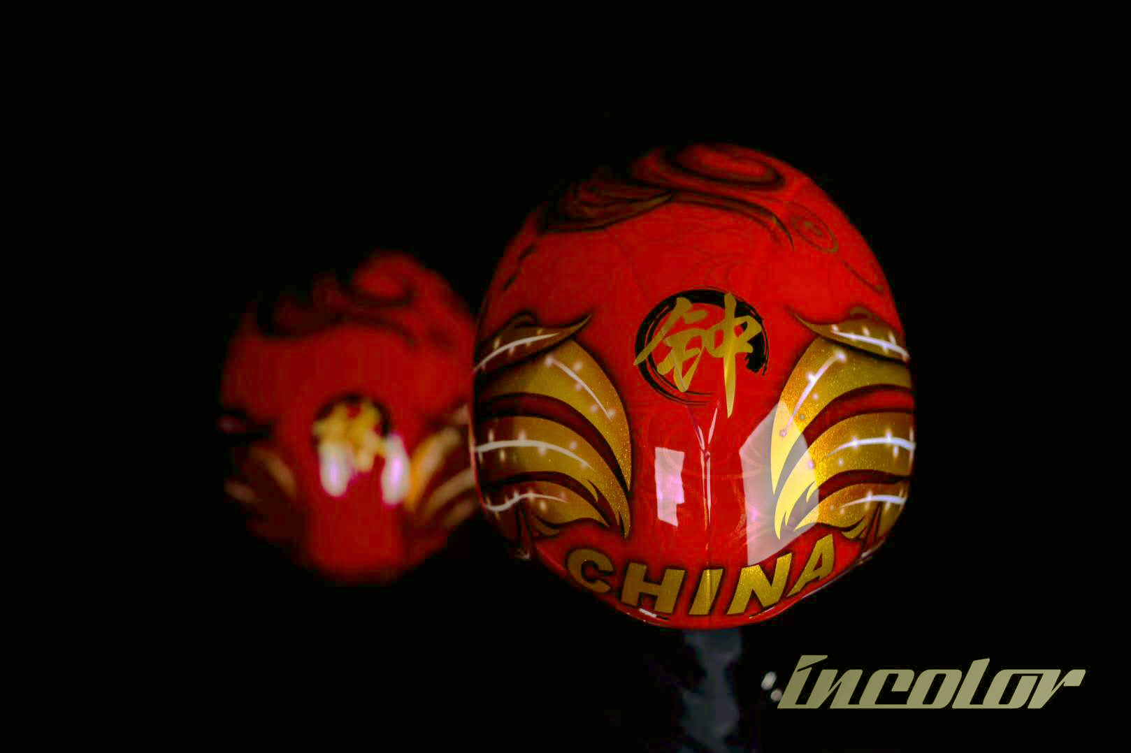 2018雅加达亚运会凤凰来仪头盔