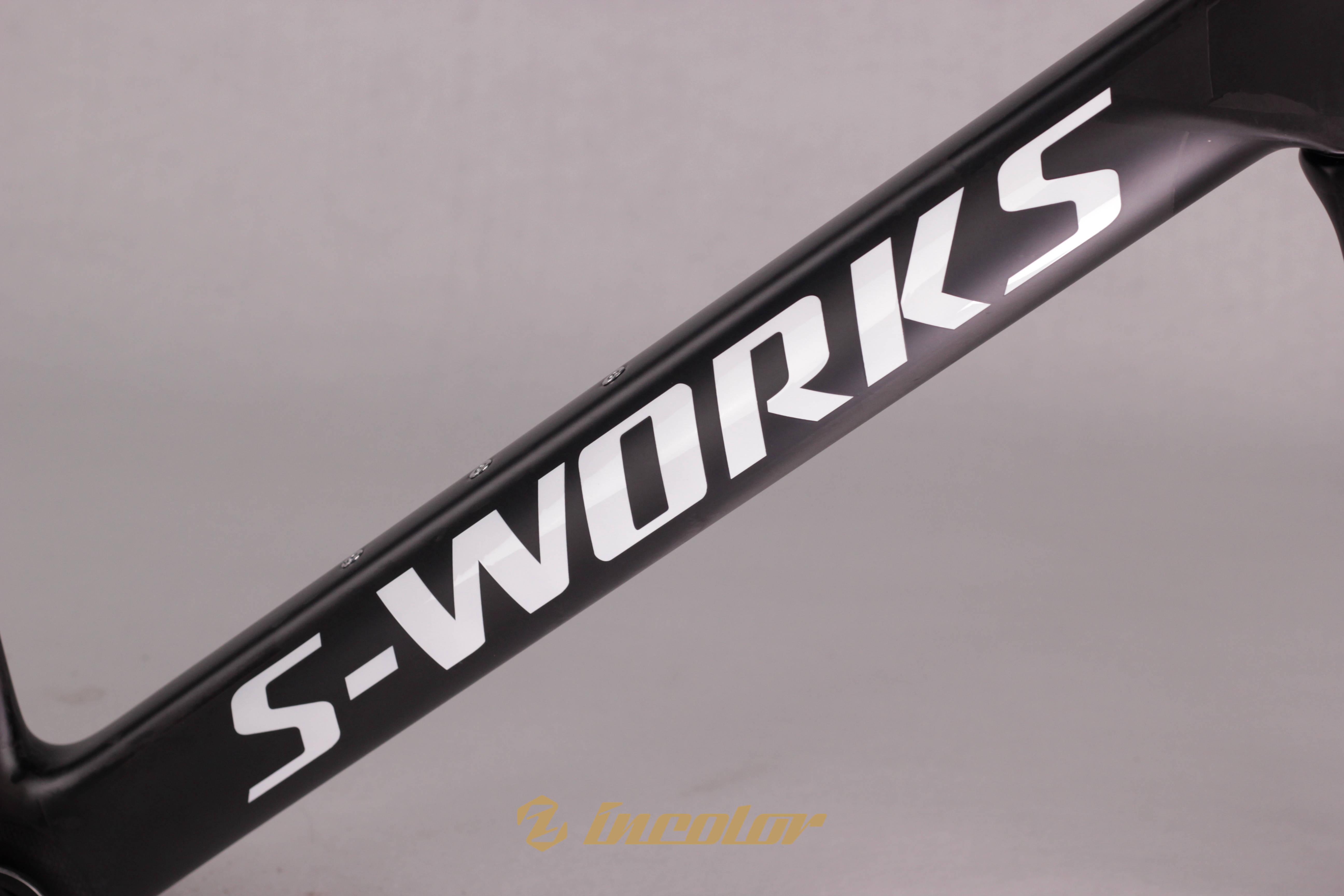 1694 闪电 s-works venge 整体哑光露碳 亮面白logo - incolor,精彩无